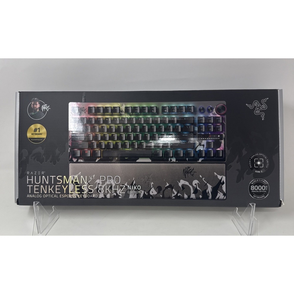 8,000Hz Rapid Trigger Razer Huntsman V3 Pro Tenkeyless 8Khz Niko Edition Analog